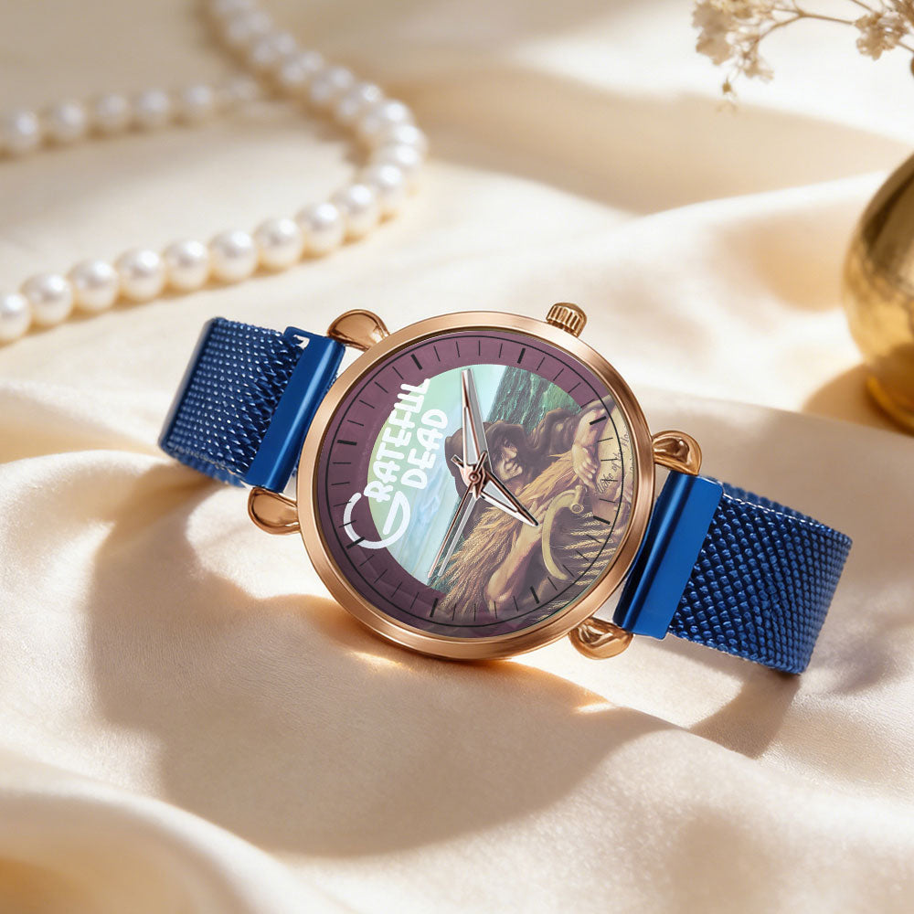 Grateful Dead Vintage Portrait Watch – Classic Rock Music Band Design Available