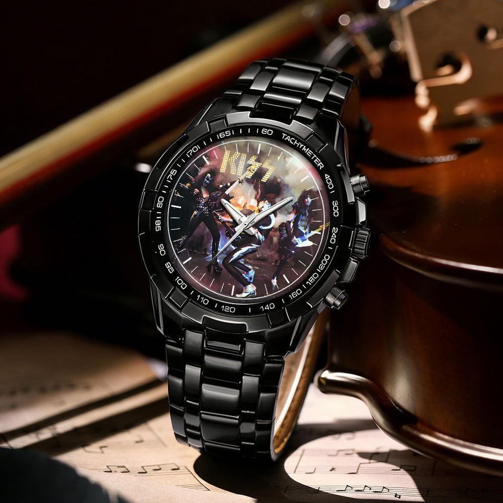 KISS Albums Collection Watch - Multiple Classic Album Designs Available
