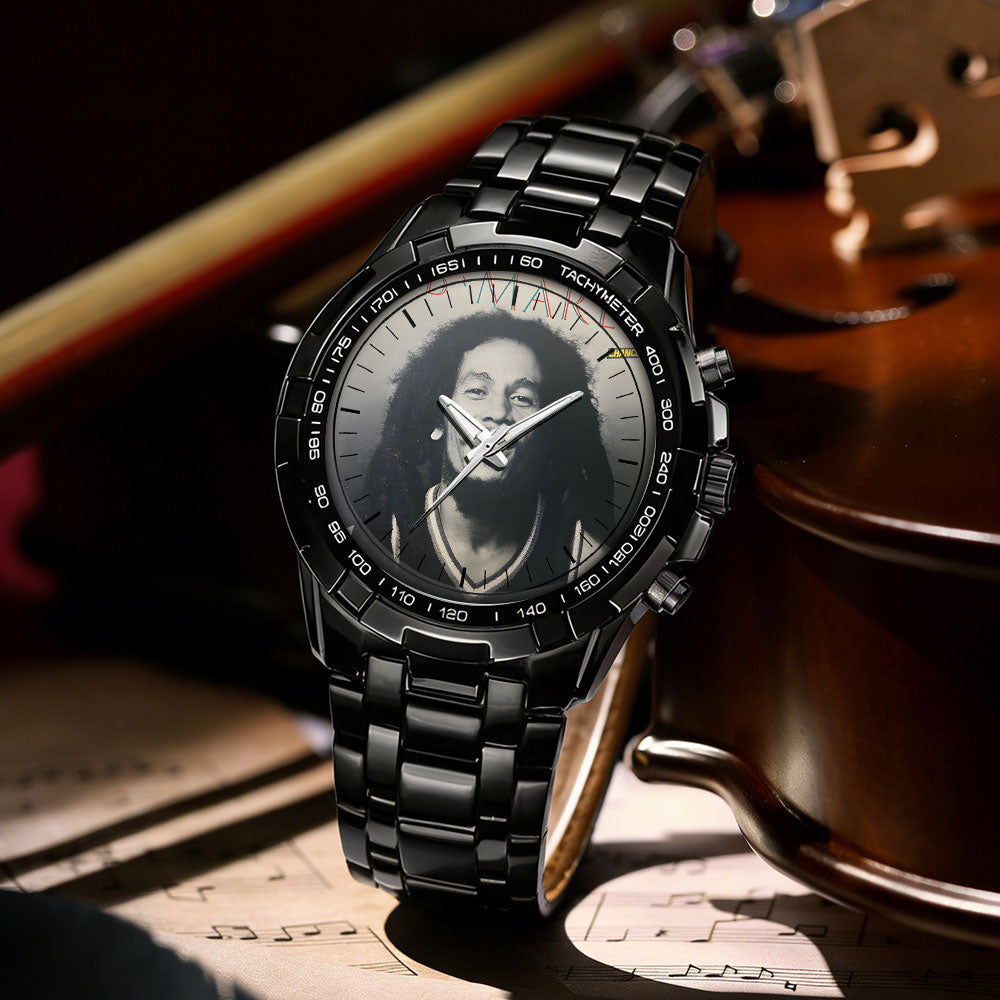 Bob Marley Albums Collection Watch - Multiple Classic Album Designs Available