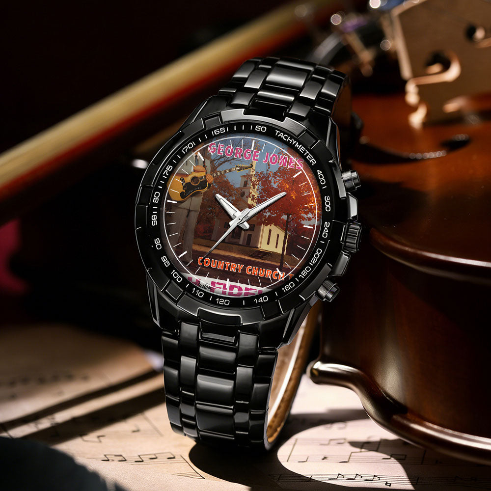 George Jones Albums Collection Watch - Multiple Classic Album Designs Available