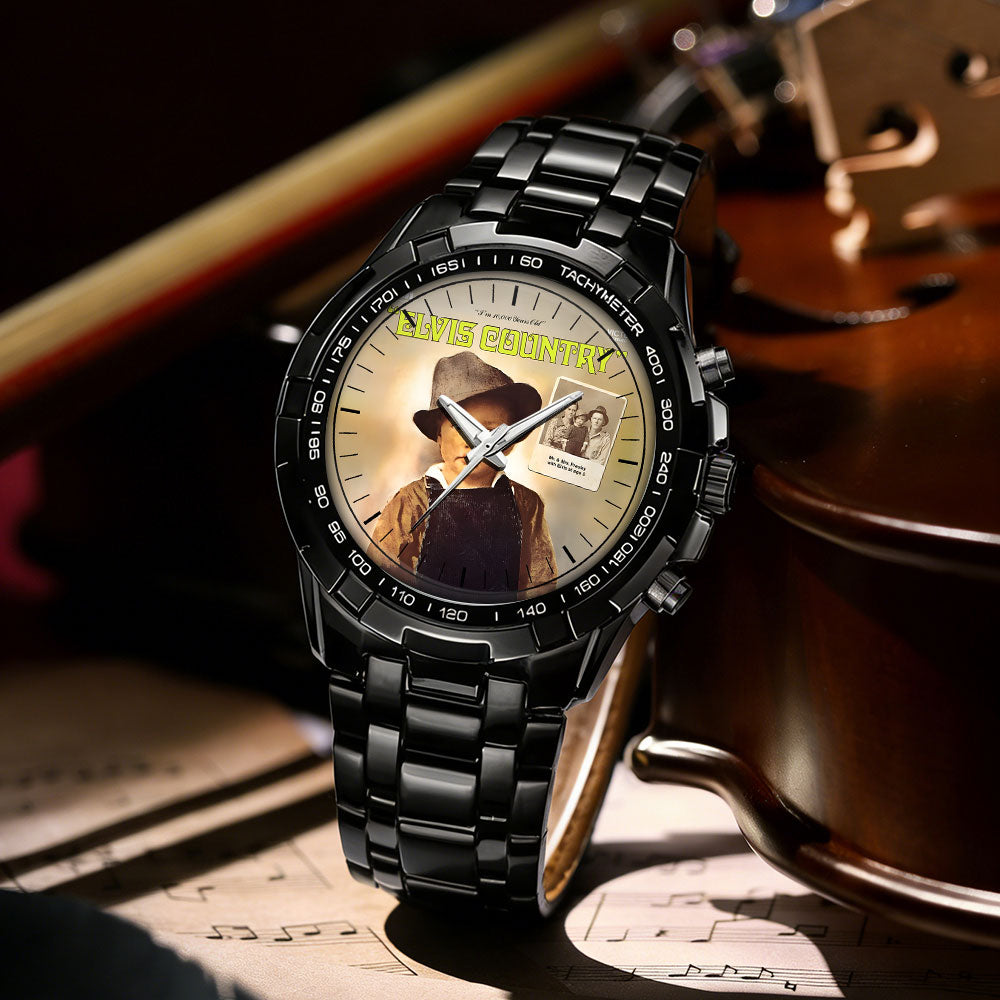 Elvis Presley Albums Collection Watch - Multiple Classic Album Designs Available