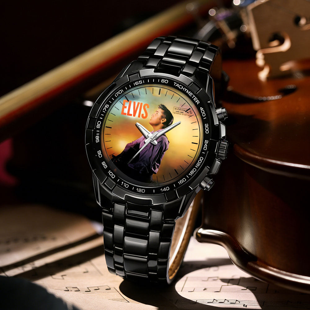 Elvis Presley Albums Collection Watch - Multiple Classic Album Designs Available