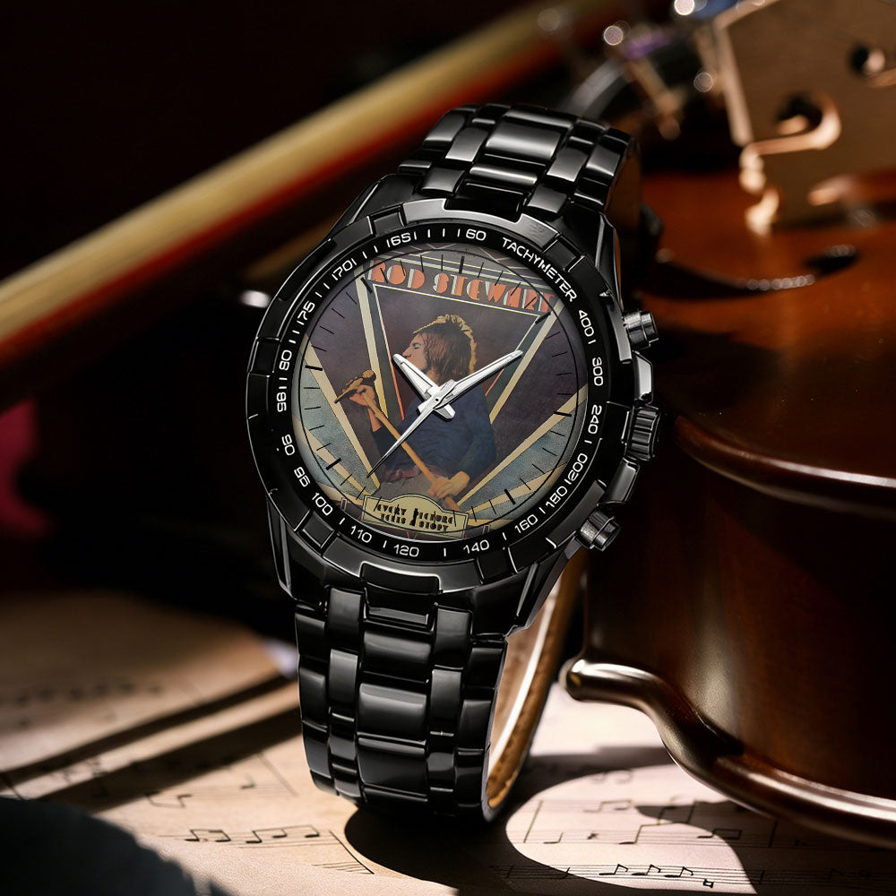 Rod Stewart Albums Collection Watch - Multiple Classic Album Designs Available