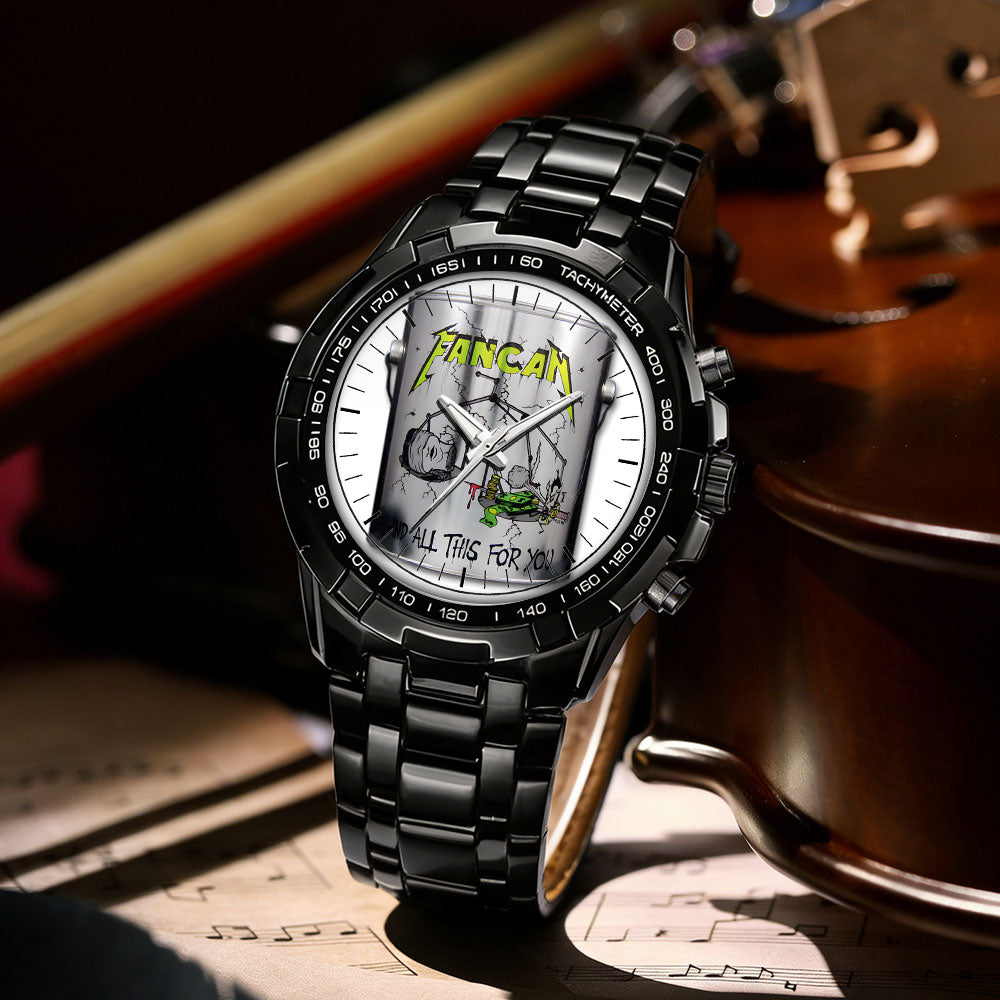 Metallica Albums Collection Watch - Multiple Classic Album Designs Available