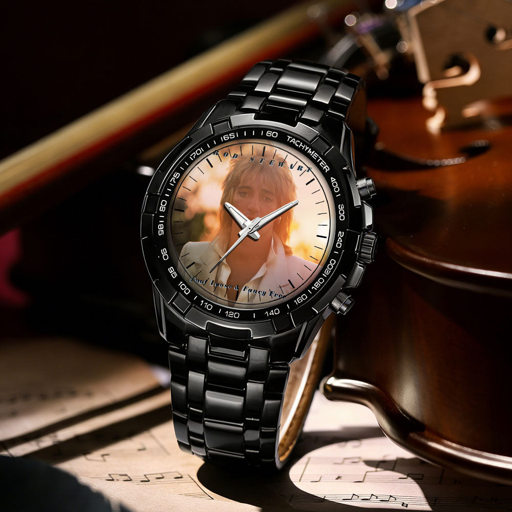 Rod Stewart Albums Collection Watch - Multiple Classic Album Designs Available