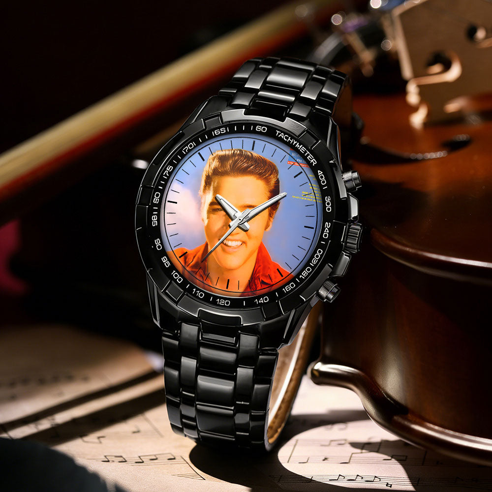 Elvis Presley Albums Collection Watch - Multiple Classic Album Designs Available