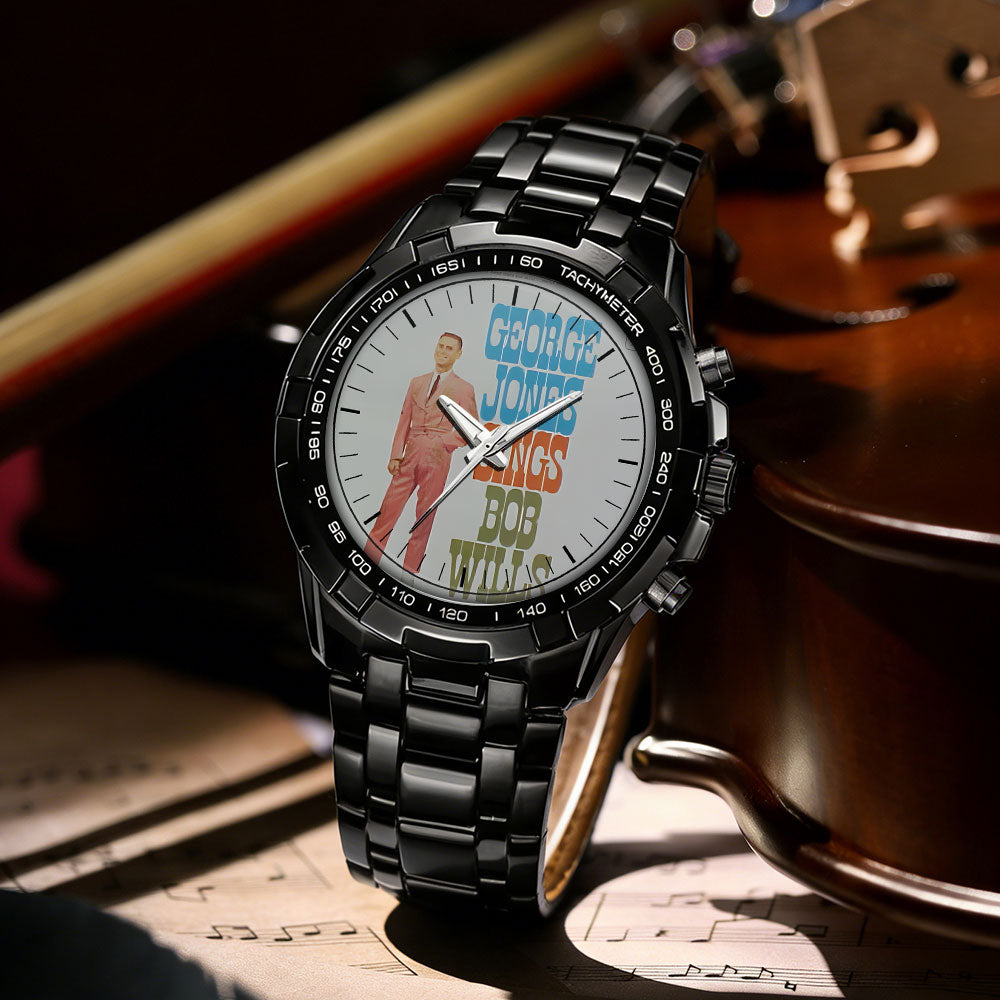 George Jones Albums Collection Watch - Multiple Classic Album Designs Available