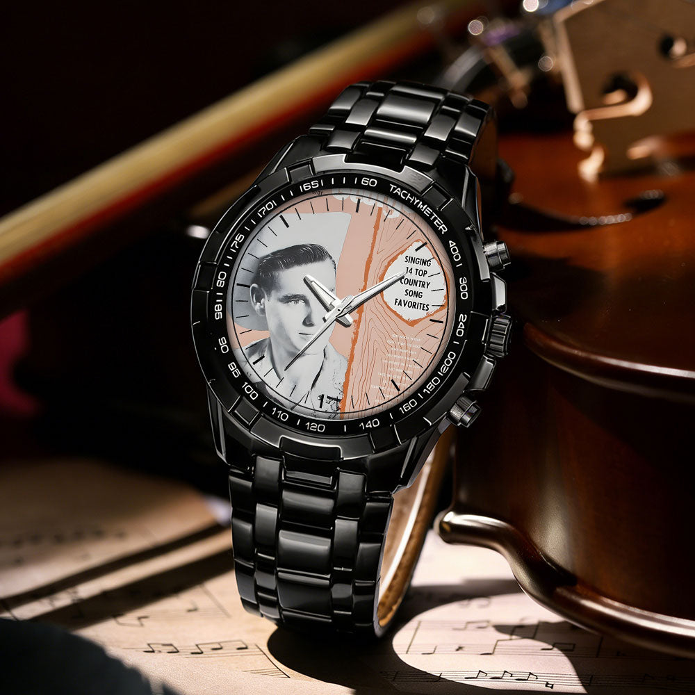 George Jones Albums Collection Watch - Multiple Classic Album Designs Available