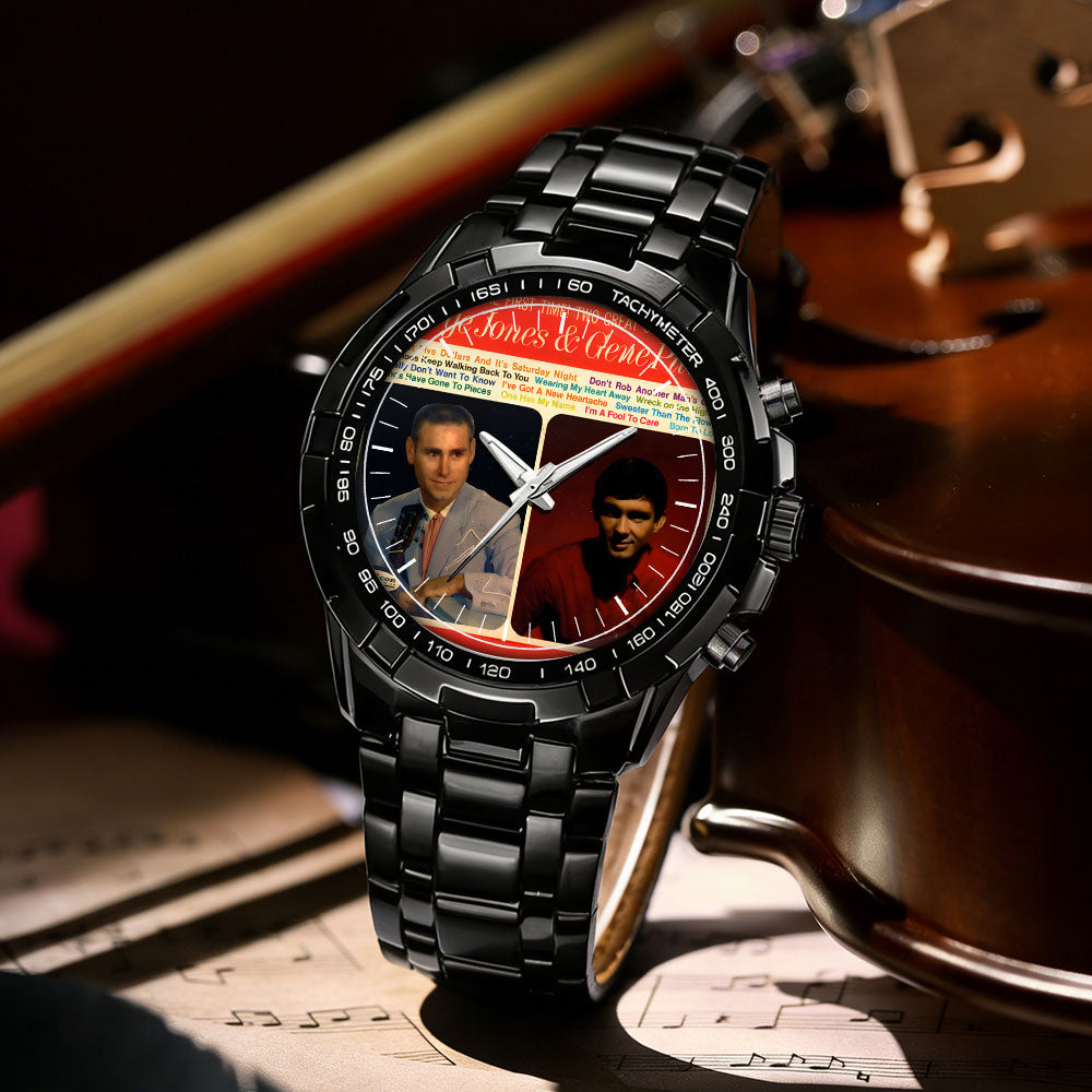 George Jones Albums Collection Watch - Multiple Classic Album Designs Available
