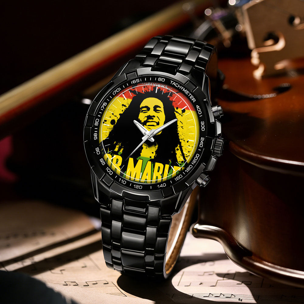 Bob Marley Albums Collection Watch - Multiple Classic Album Designs Available