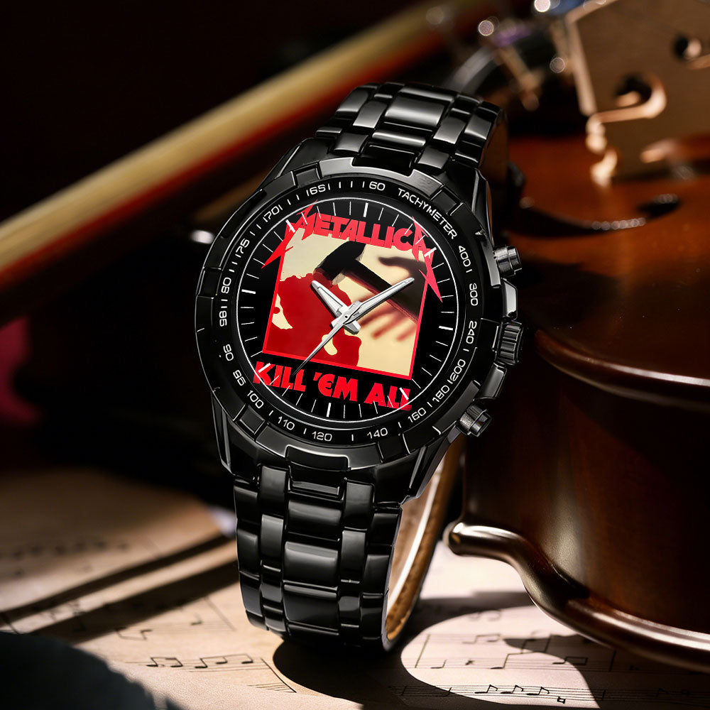 Metallica Albums Collection Watch - Multiple Classic Album Designs Available
