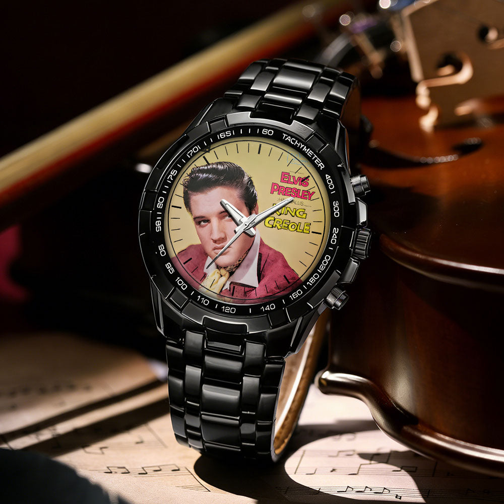 Elvis Presley Albums Collection Watch - Multiple Classic Album Designs Available