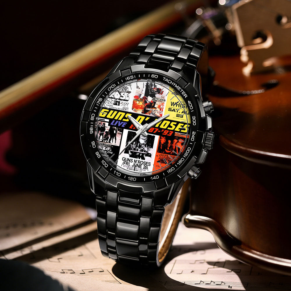 Guns N' Roses Albums Collection Watch - Multiple Classic Album Designs Available
