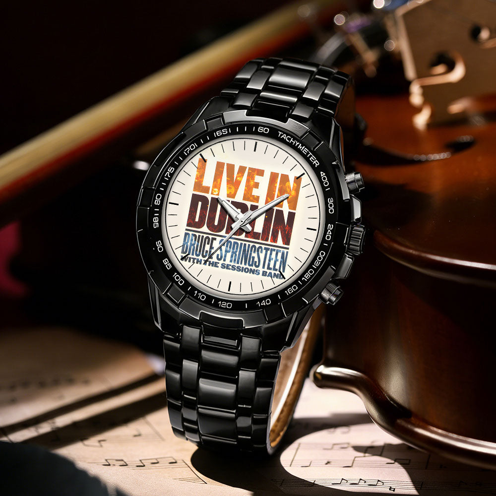 Bruce Springsteen Albums Collection Watch - Multiple Classic Album Designs Available