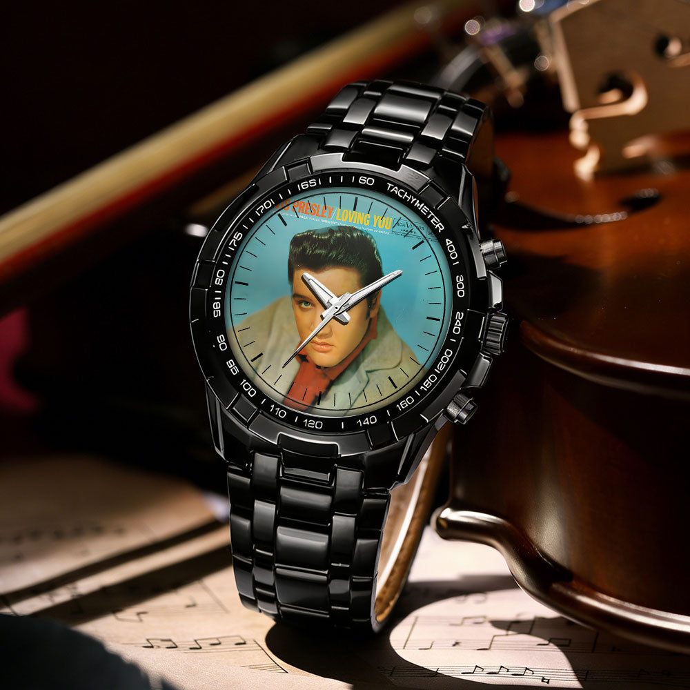 Elvis Presley Albums Collection Watch - Multiple Classic Album Designs Available