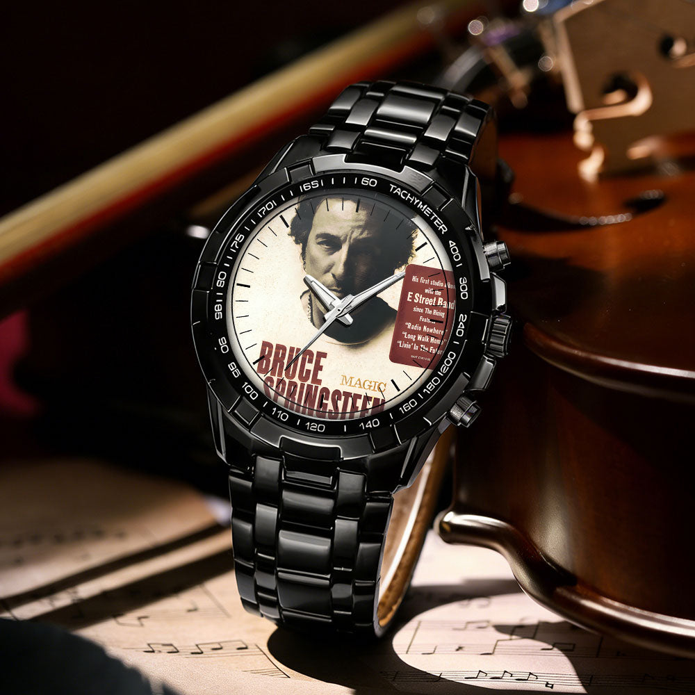 Bruce Springsteen Albums Collection Watch - Multiple Classic Album Designs Available