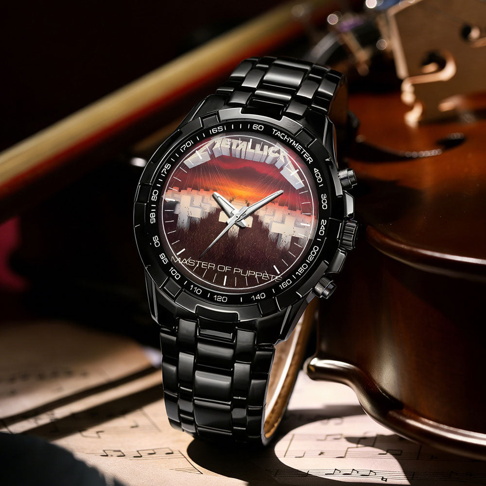 Metallica Albums Collection Watch - Multiple Classic Album Designs Available