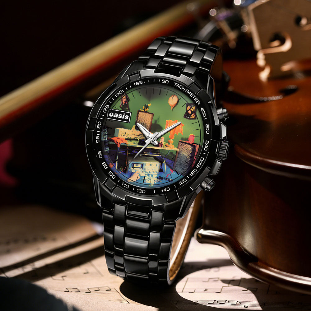 Oasis Albums Collection Watch - Multiple Classic Album Designs Available