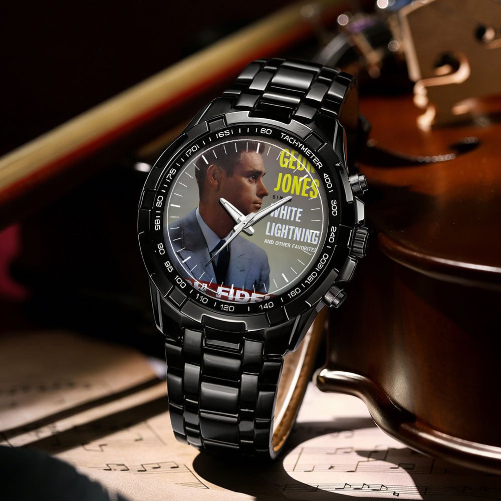 George Jones Albums Collection Watch - Multiple Classic Album Designs Available