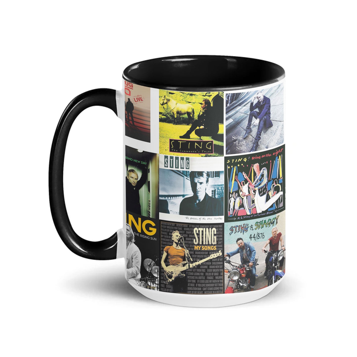 The Killers Accent Mug – Classic Album Cover Collage Gift