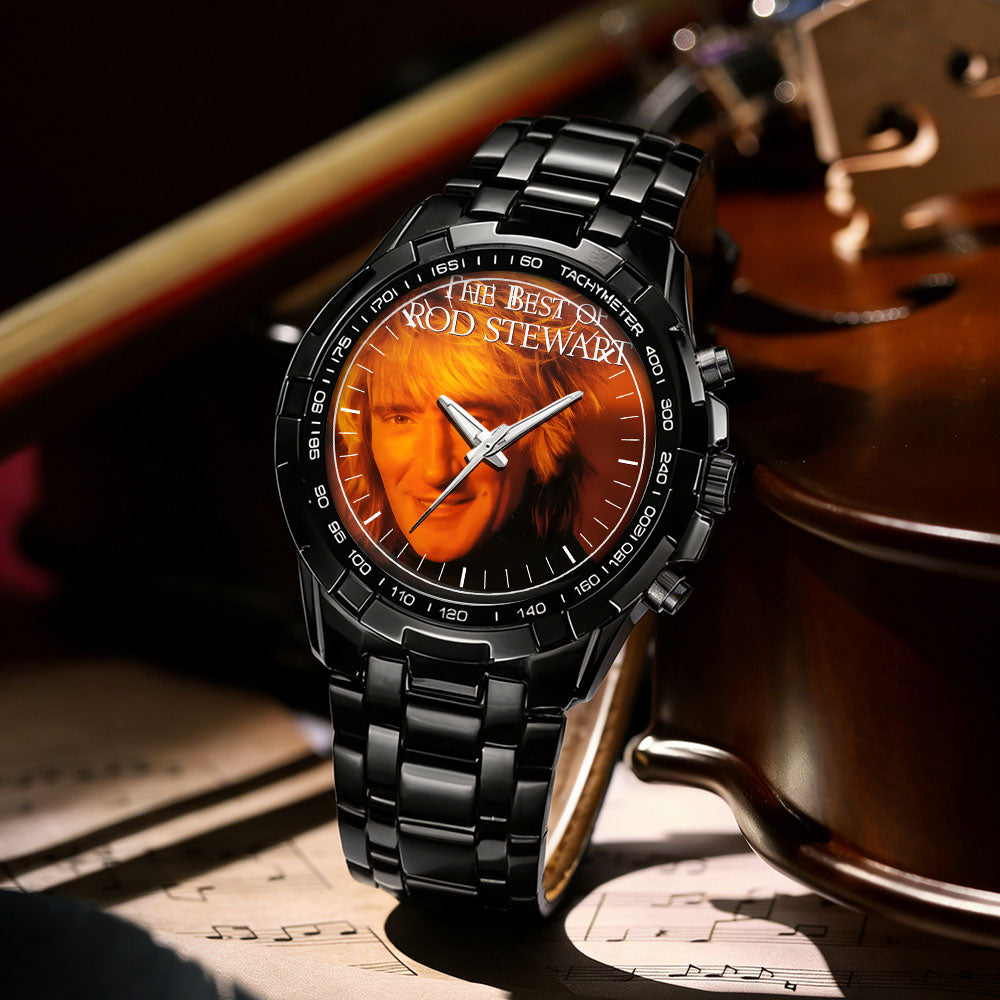 Rod Stewart Albums Collection Watch - Multiple Classic Album Designs Available