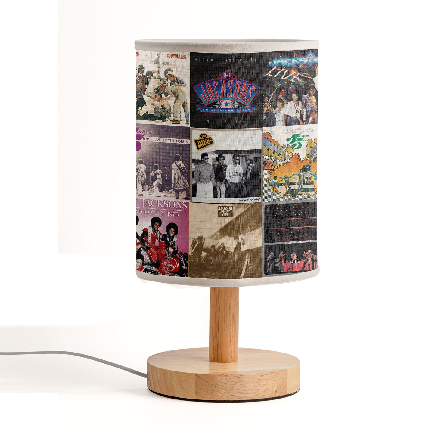 The Jackson 5 Fabric Lamp – Motown Magic Illuminated
