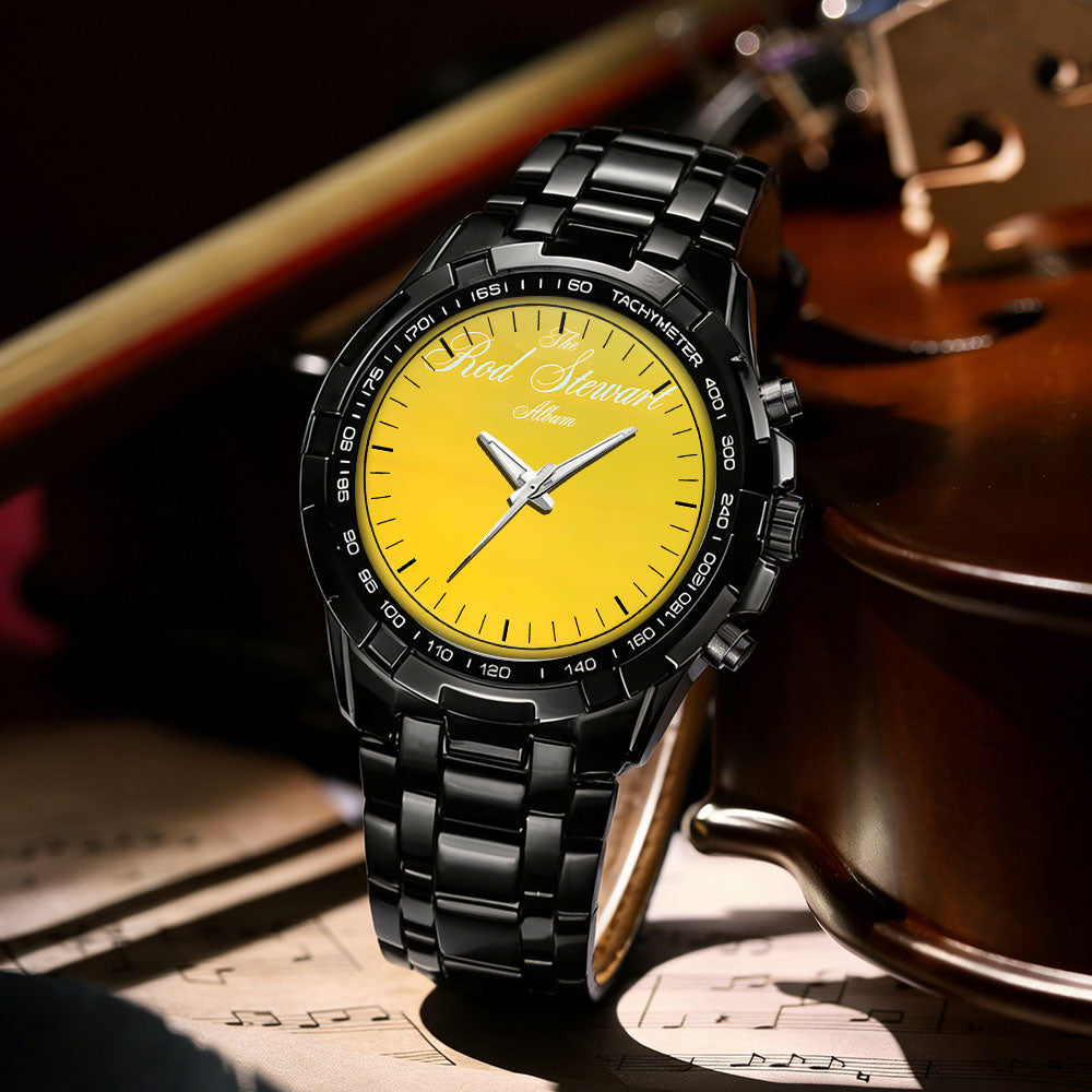 Rod Stewart Albums Collection Watch - Multiple Classic Album Designs Available