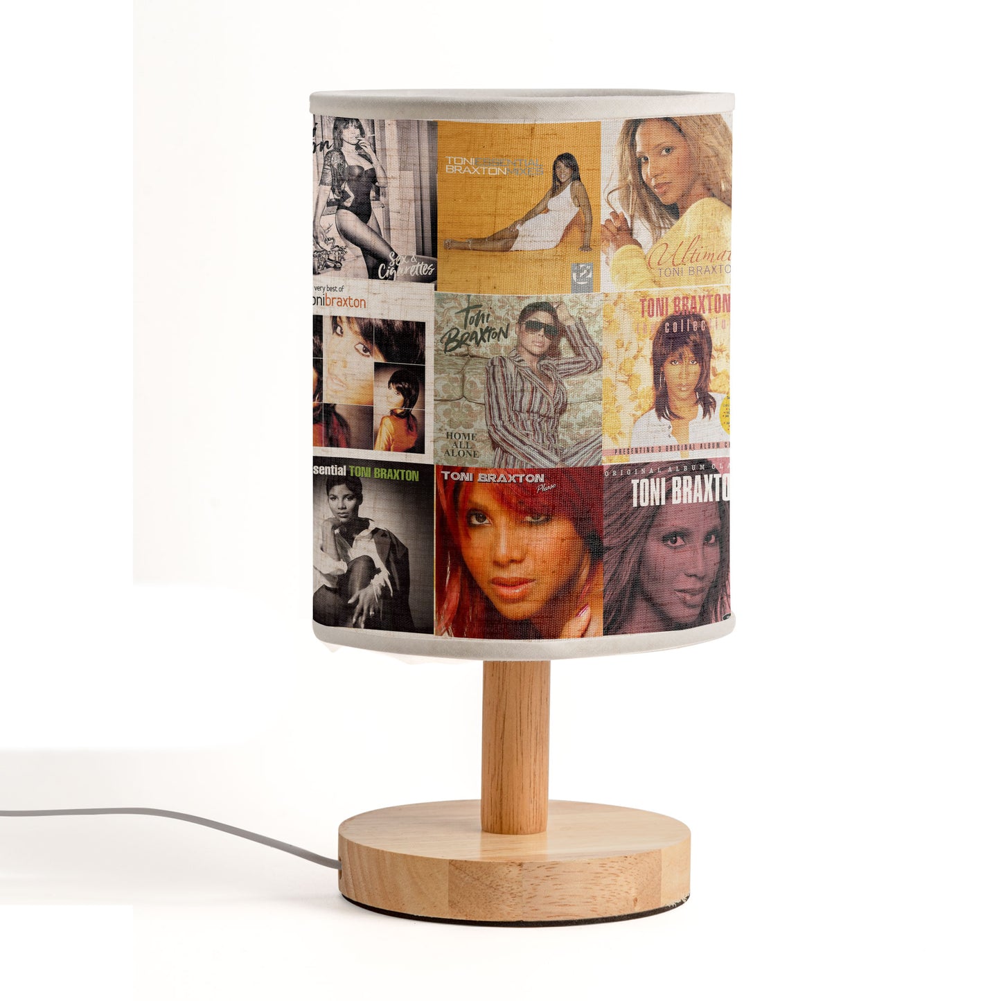 Toni Braxton Album Cover Lamp – R&B Soul Nostalgia Home Decor