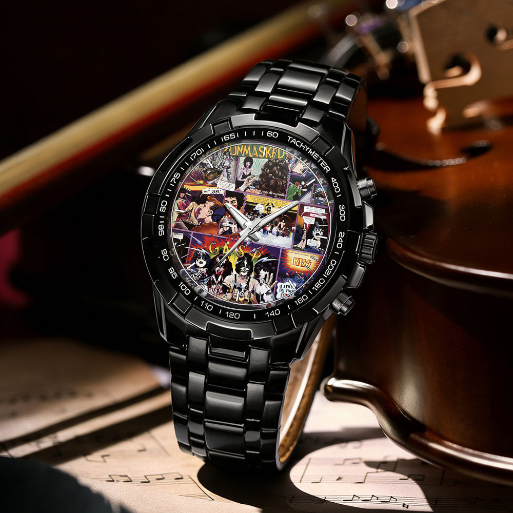 KISS Albums Collection Watch - Multiple Classic Album Designs Available