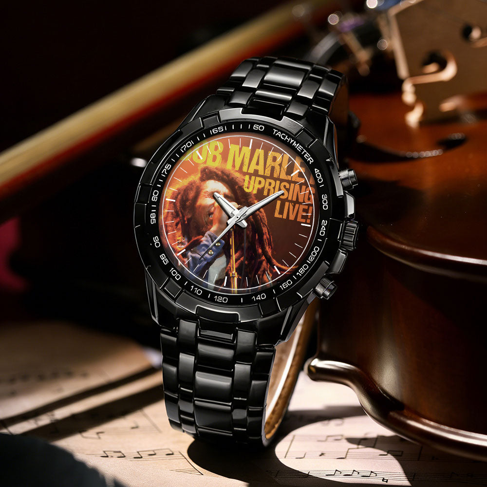 Bob Marley Albums Collection Watch - Multiple Classic Album Designs Available