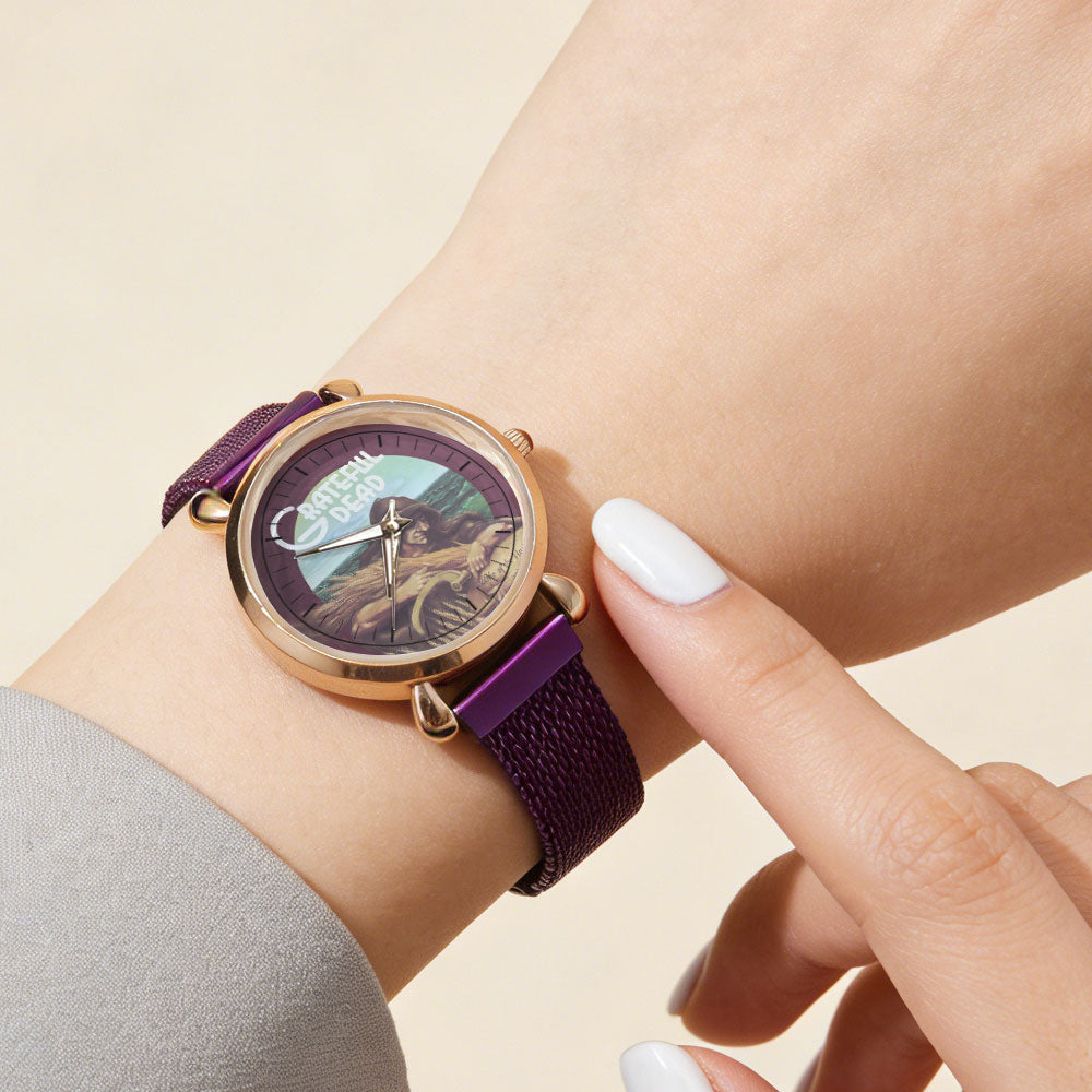 Grateful Dead Vintage Portrait Watch – Classic Rock Music Band Design Available