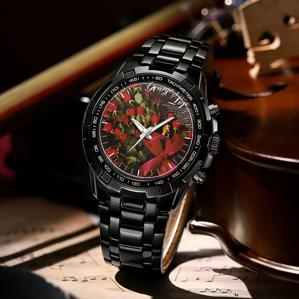 George Jones Albums Collection Watch - Multiple Classic Album Designs Available