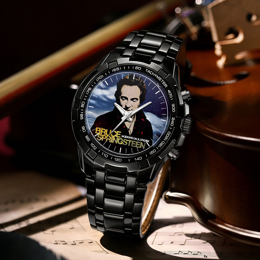 Bruce Springsteen Albums Collection Watch - Multiple Classic Album Designs Available