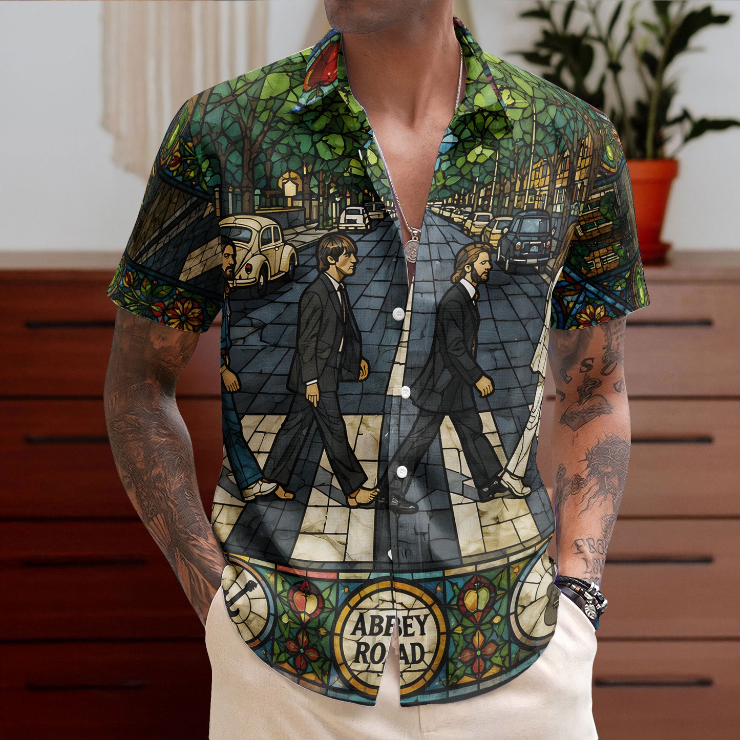 The Beatles Hawaiian Shirt – Retro Music Inspired Shirt