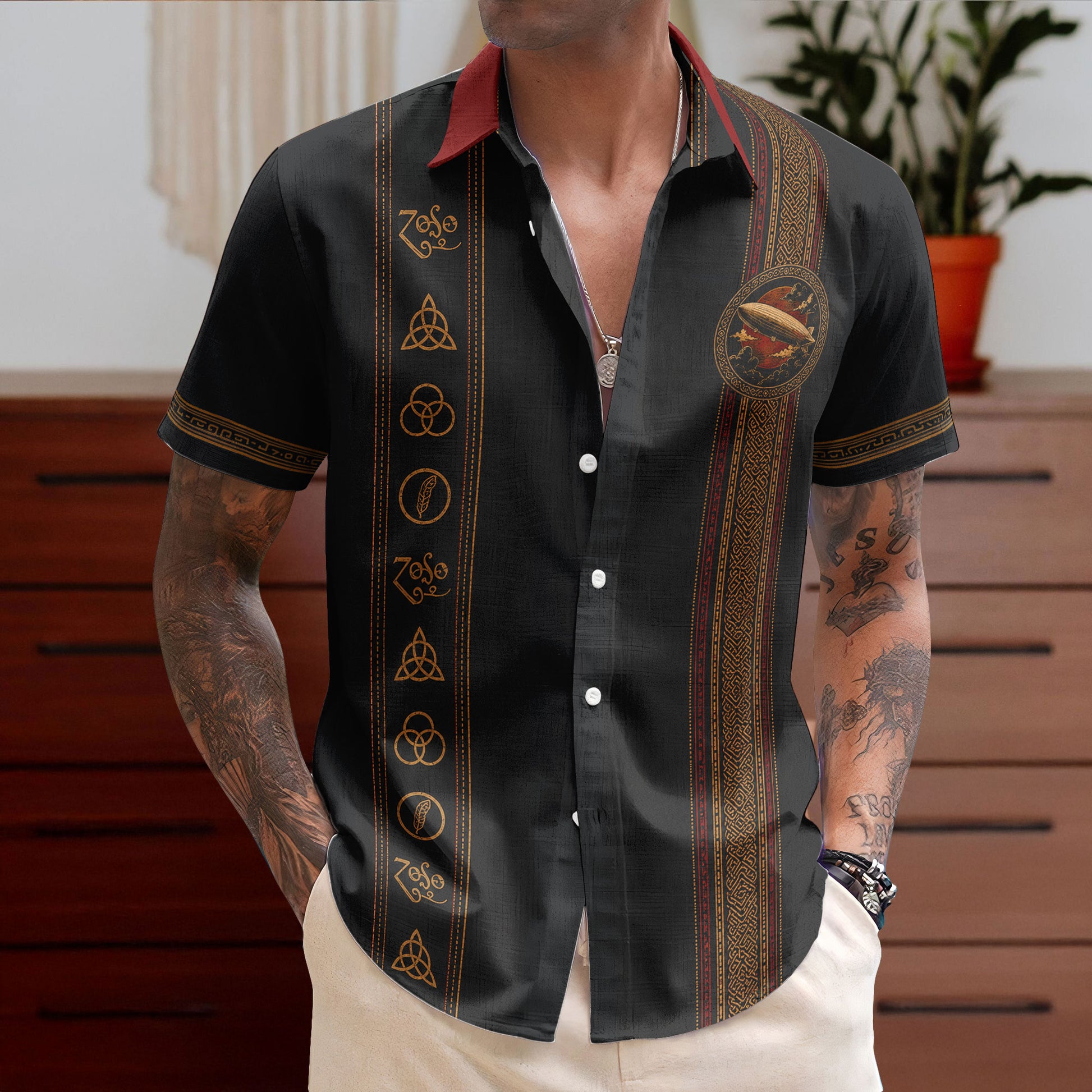 led zeppelin dress shirt Led Zeppelin Dress Shirt