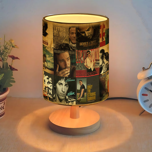 Bruce Springsteen Album Cover Table Lamp – Rock Legend Edition