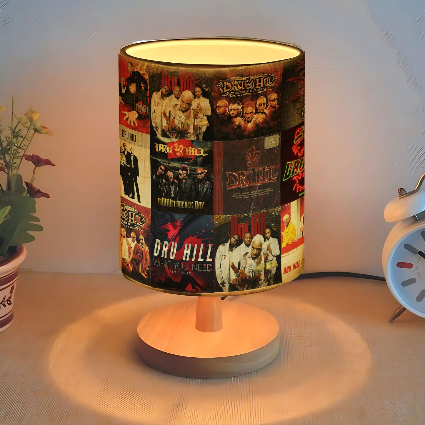 Dru Hill Album Cover Lamp – ’90s R&B Nostalgia Home Decor