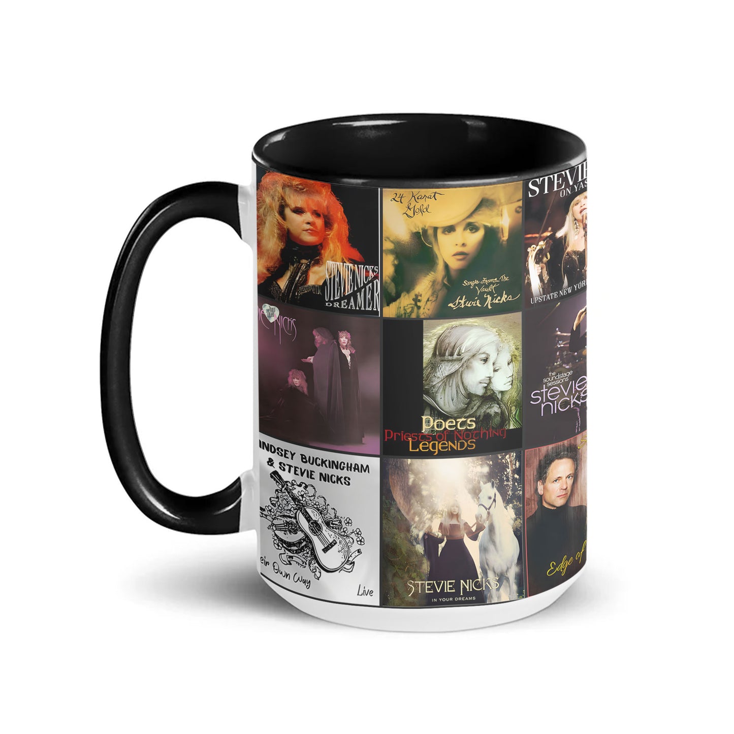Stevie Nicks Accent Mug – Timeless Dreams Nostalgia Gift
