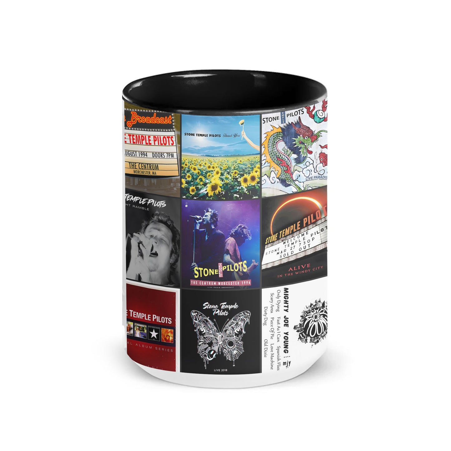 Stone Temple Pilots Accent Mug – Classic Album Cover Collage Gift