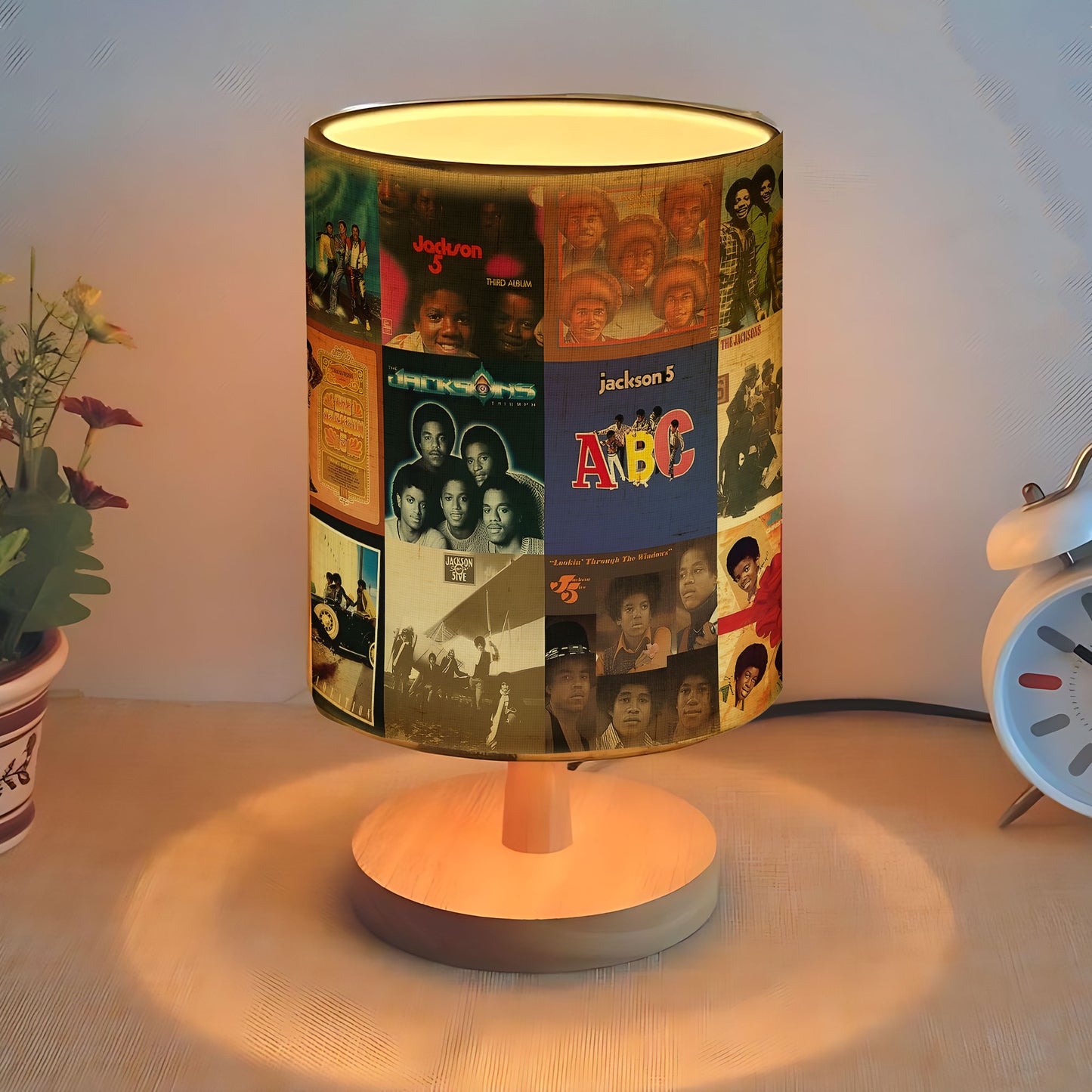 The Jackson 5 Fabric Lamp – Motown Magic Illuminated