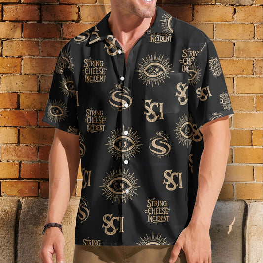 The String Cheese Incident Hawaiian Shirt – Retro Music Album Art Inspired Unisex Shirt