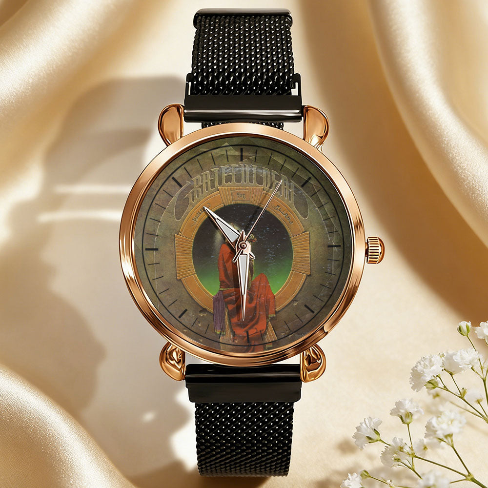 Grateful Dead Vintage Portrait Watch – Classic Rock Music Band Design Available
