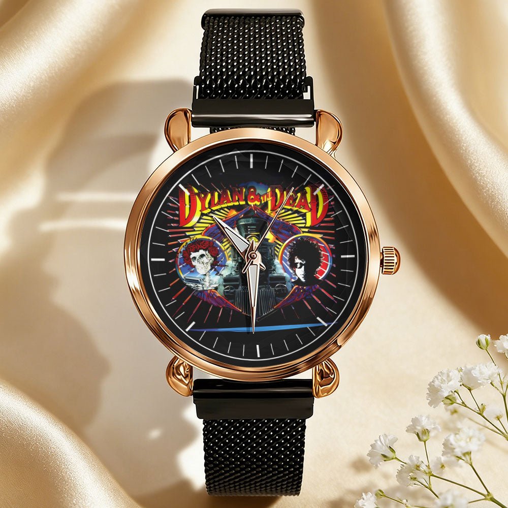 Grateful Dead Vintage Portrait Watch – Classic Rock Music Band Design Available