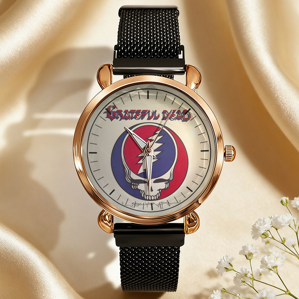 Grateful Dead Vintage Portrait Watch – Classic Rock Music Band Design Available
