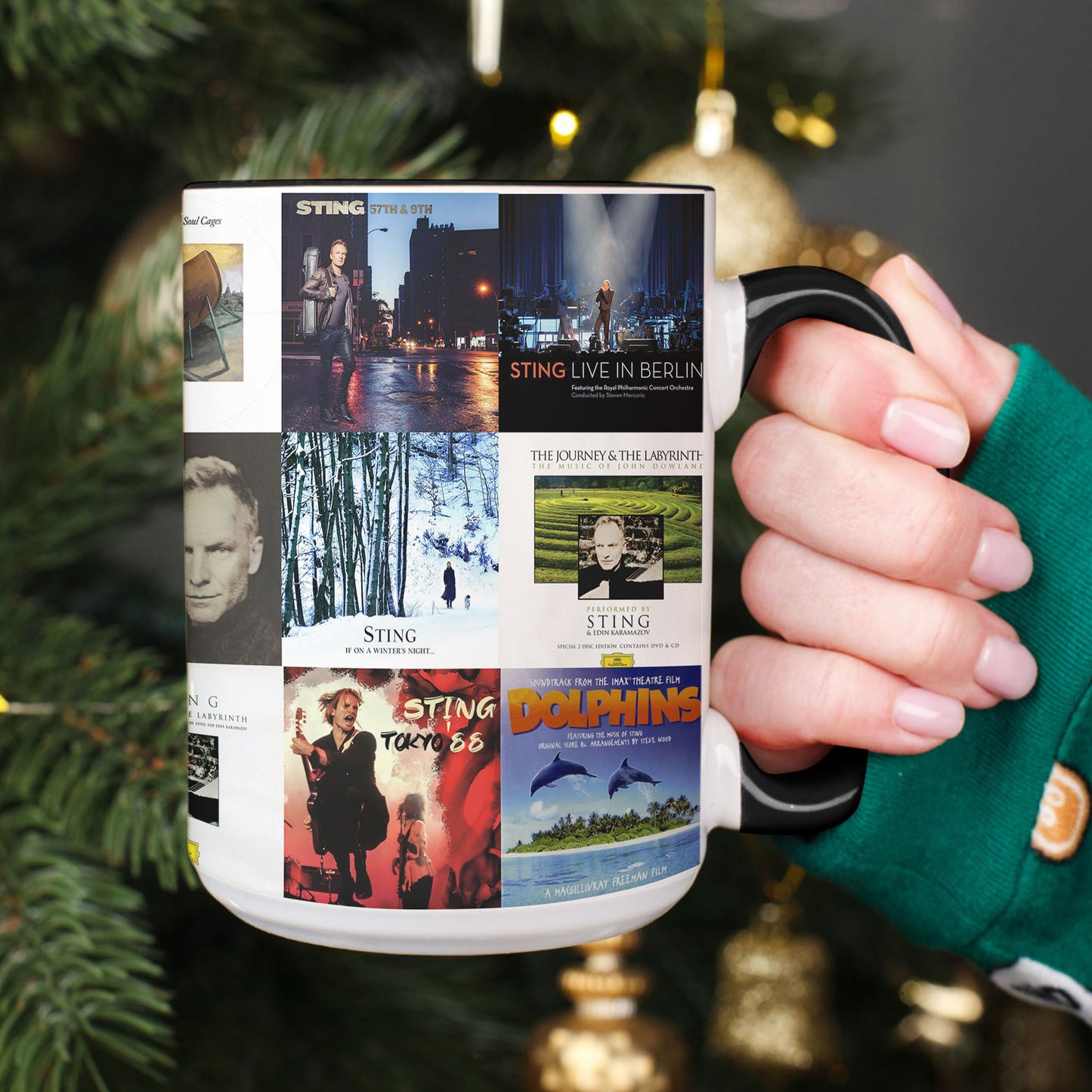 The Killers Accent Mug – Classic Album Cover Collage Gift