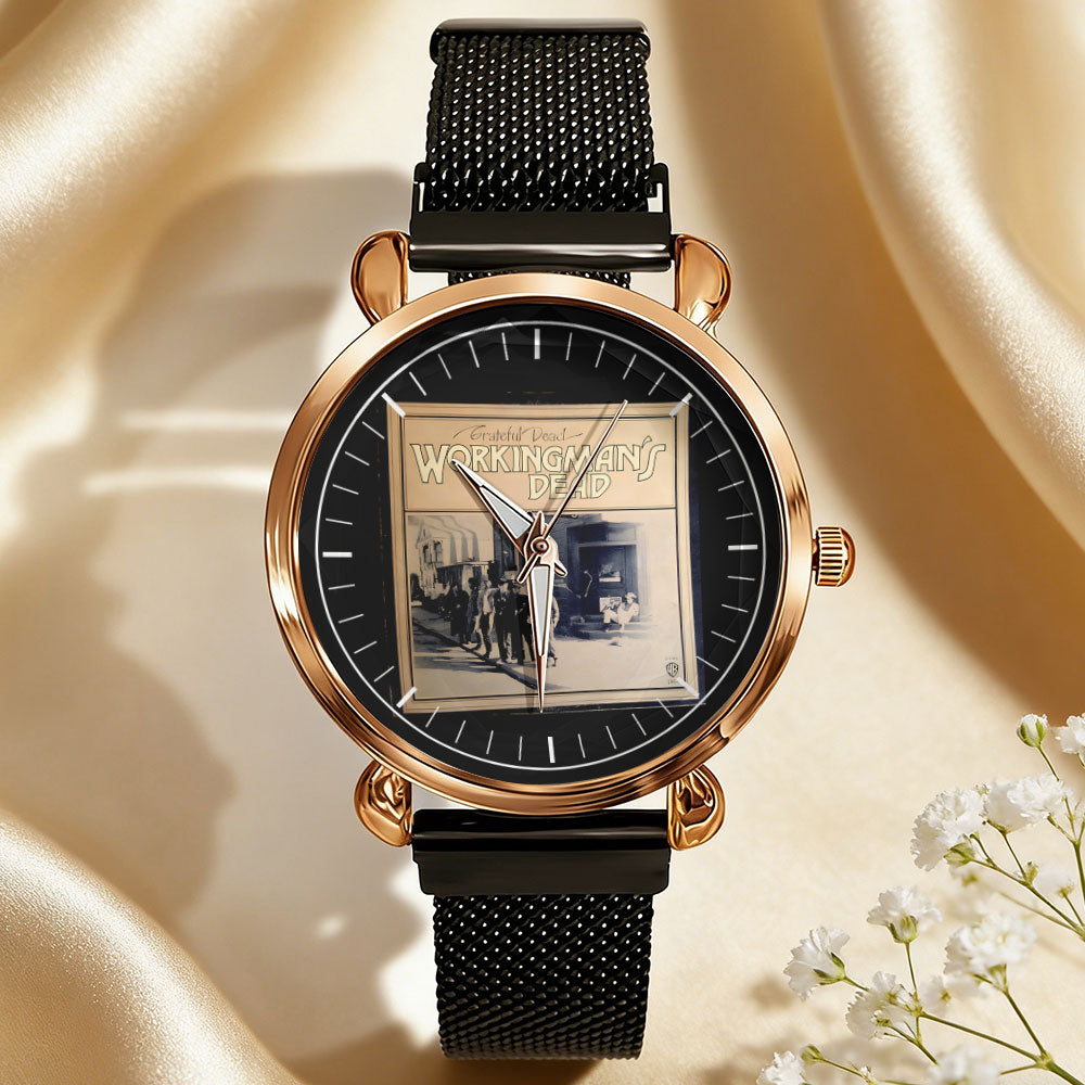 Grateful Dead Vintage Portrait Watch – Classic Rock Music Band Design Available