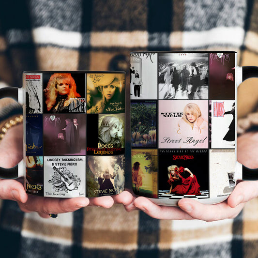 Stevie Nicks Accent Mug – Timeless Dreams Nostalgia Gift