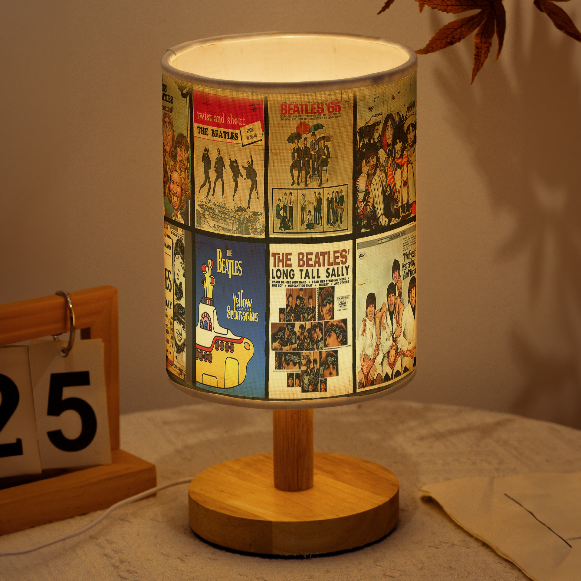 Retro Beatles Lamp – A Tribute to Legendary Albums – Printnest