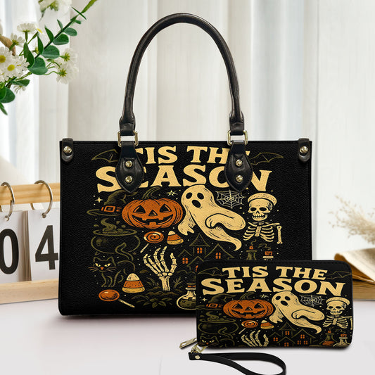 Tis The Season – Halloween Leather Handbag & Wallet Set