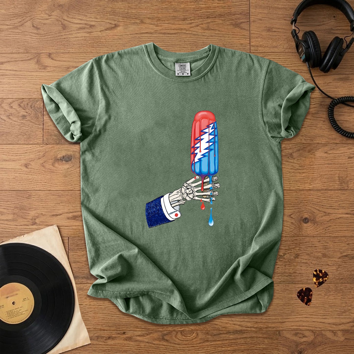Grateful Dead Rocket Pop T-Shirt – Retro Rock Music Band Merch Tee
